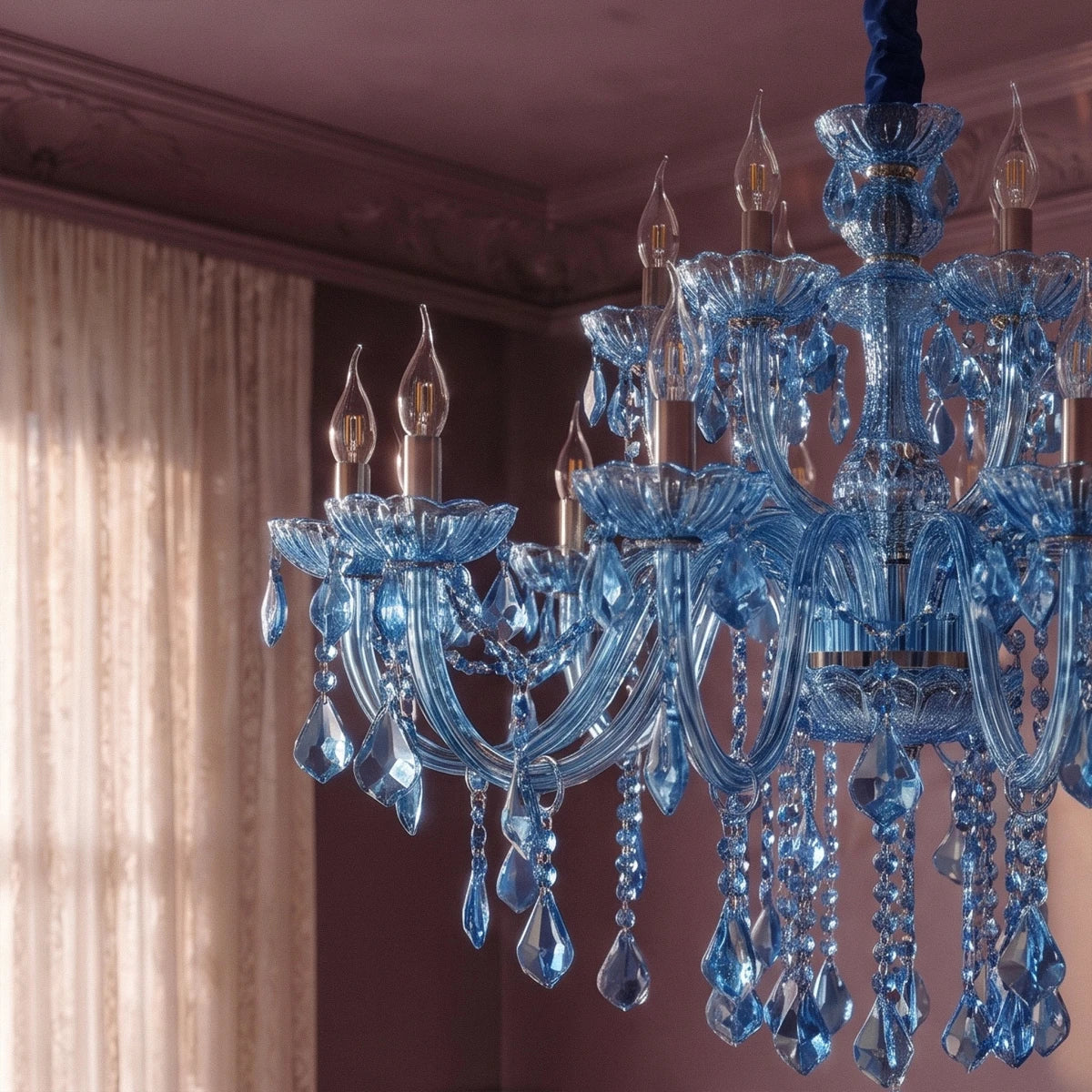 Brigitte Chandelier - Blue