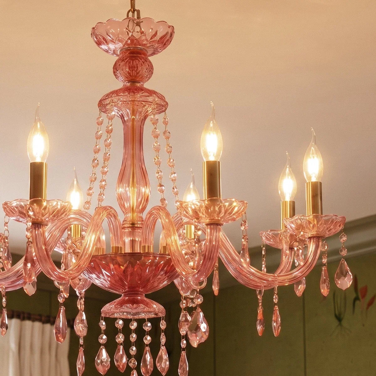 Brigitte Chandelier - Pink