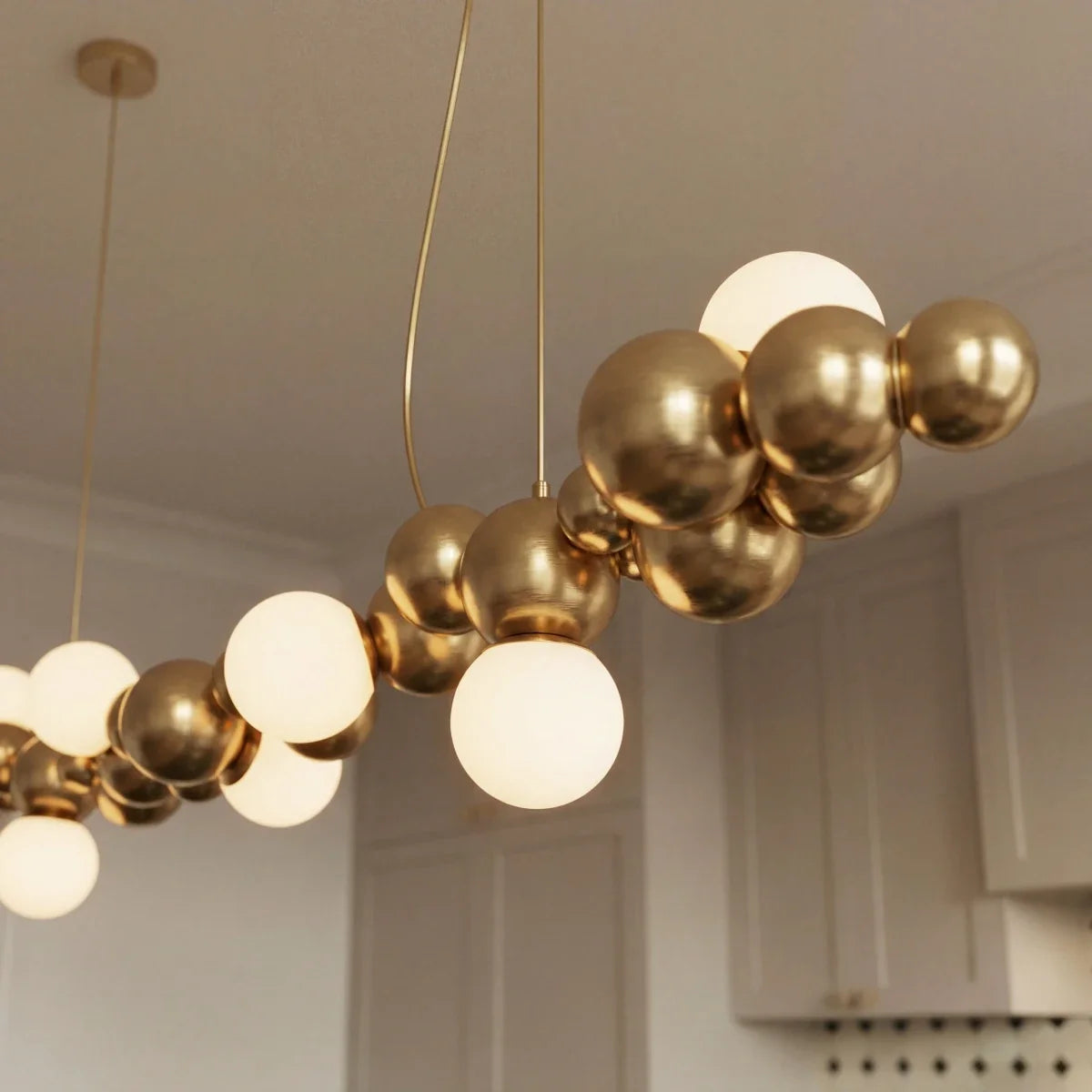 Molecules Chandelier