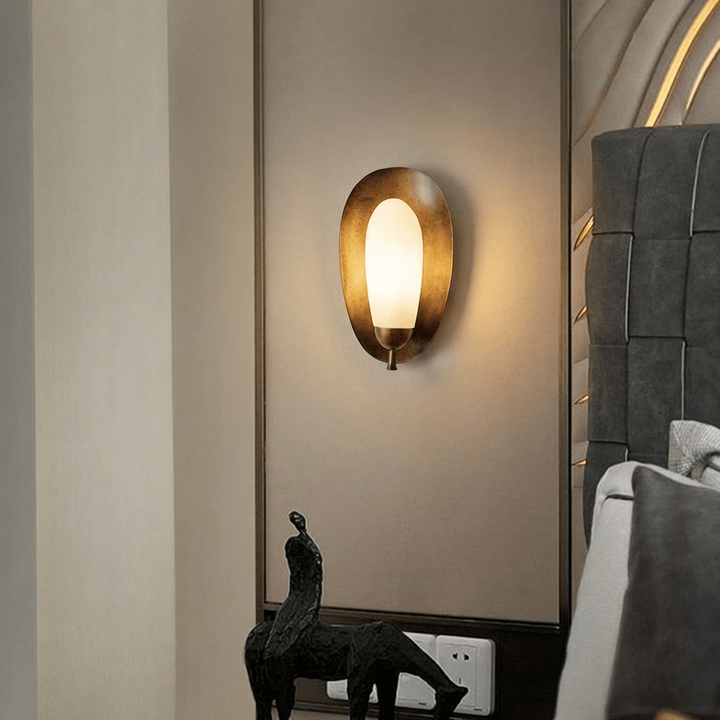 Orvane Alabaster Wall Lamp