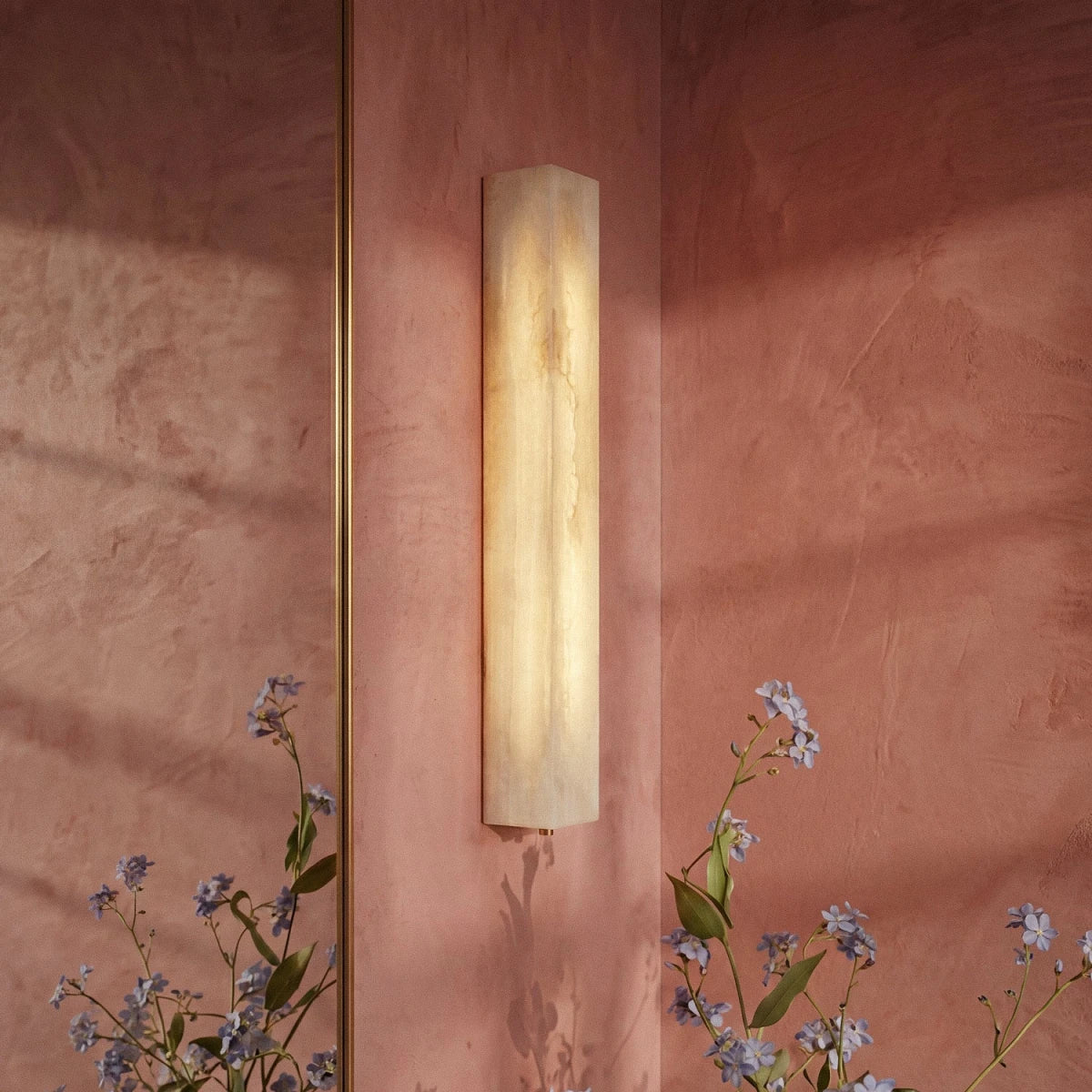 Vectis Alabaster Wall Sconce