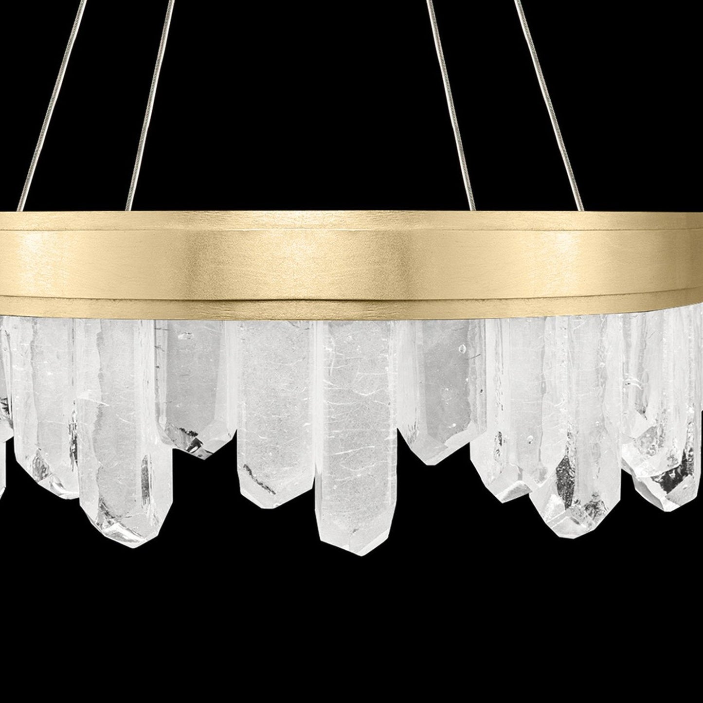 21-Inch Crystal Spire LED Pendant Light