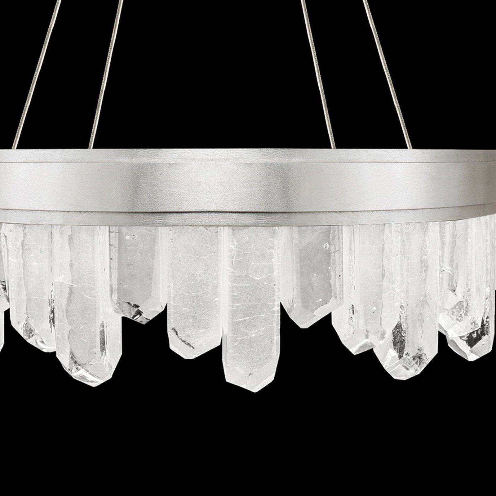 21-Inch Crystal Spire LED Pendant Light
