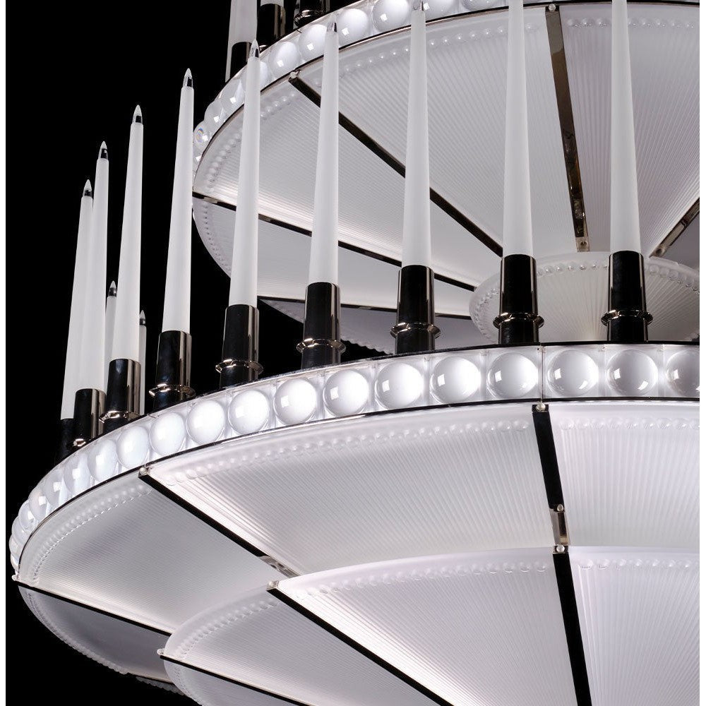 333-Light Crystal Candle Chandelier