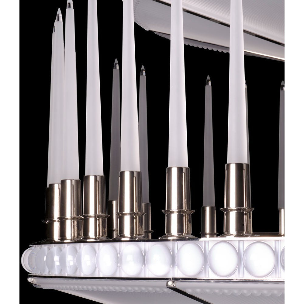 333-Light Crystal Candle Chandelier