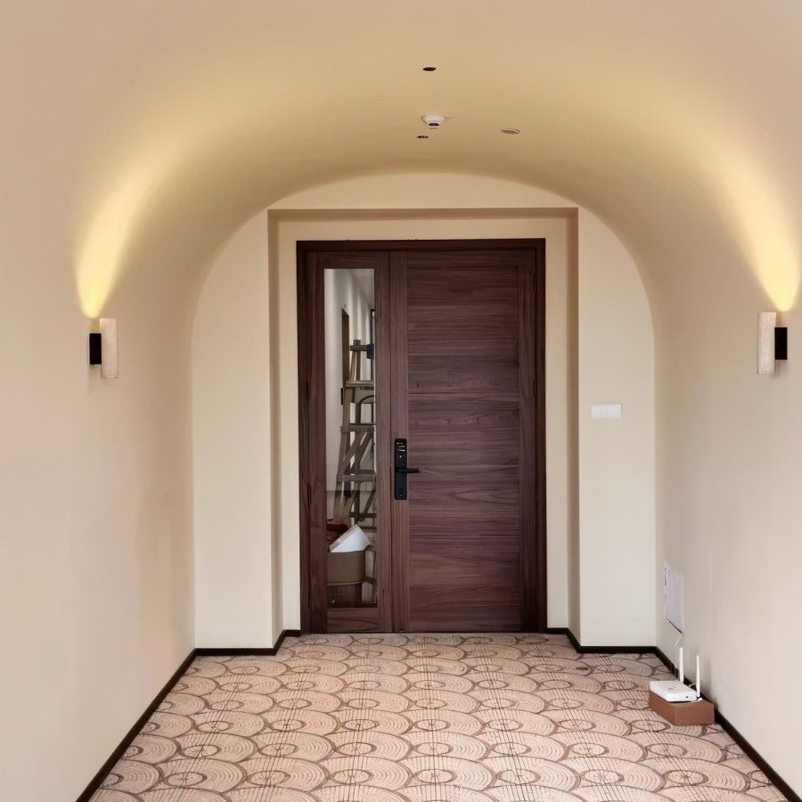 Lurma Travertine Wall Lamp