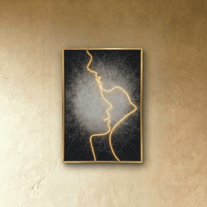 Abstract Love Illuminated Art