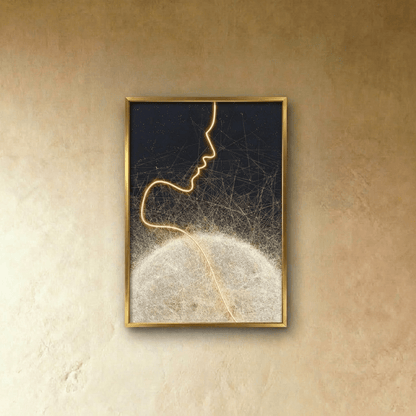 Abstract Love Illuminated Art