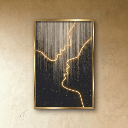 Abstract Love Illuminated Art