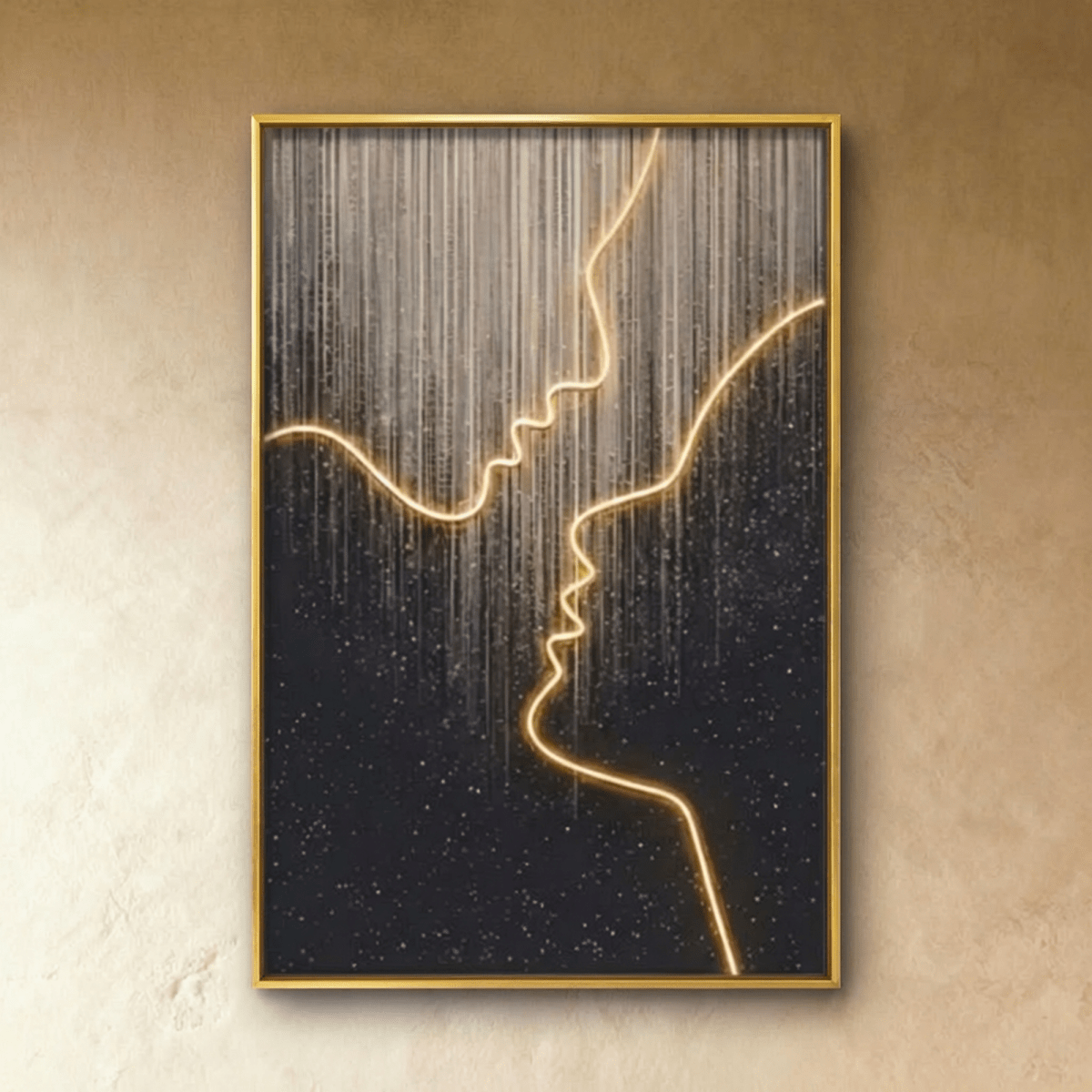 Abstract Love Illuminated Art