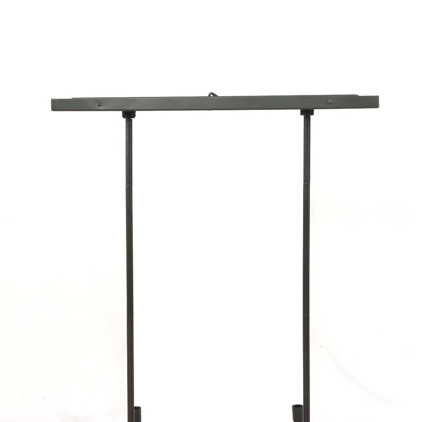 Adjustable Metallic Glass Linear Chandelier