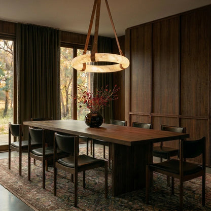Aktis Alabaster Pendant Light