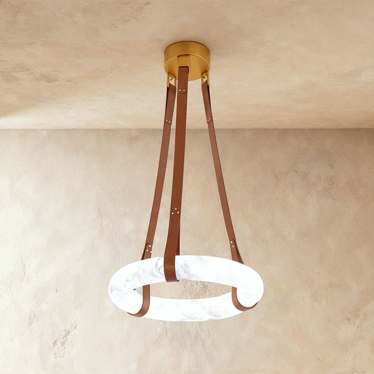 Aktis Alabaster Pendant Light