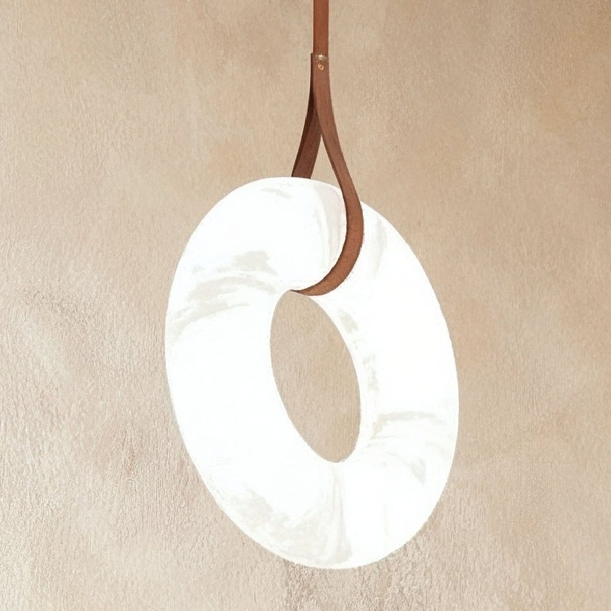 Aktis Alabaster Pendant Light