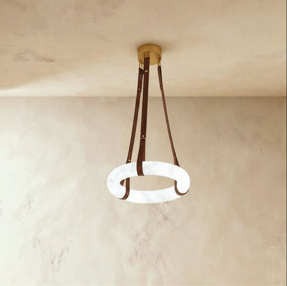 Aktis Alabaster Pendant Light