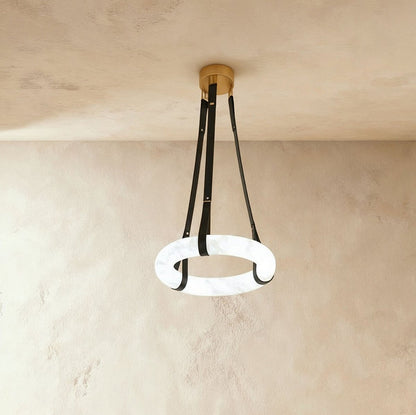 Aktis Alabaster Pendant Light
