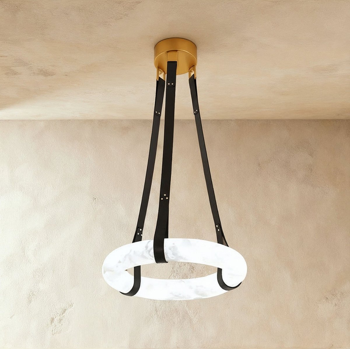Aktis Alabaster Pendant Light