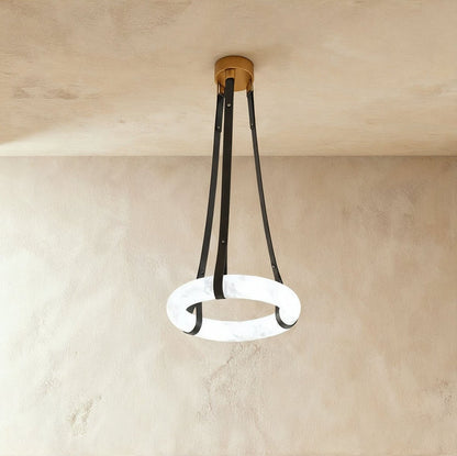 Aktis Alabaster Pendant Light