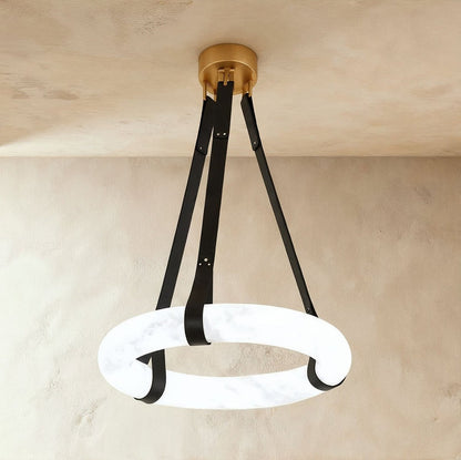 Aktis Alabaster Pendant Light