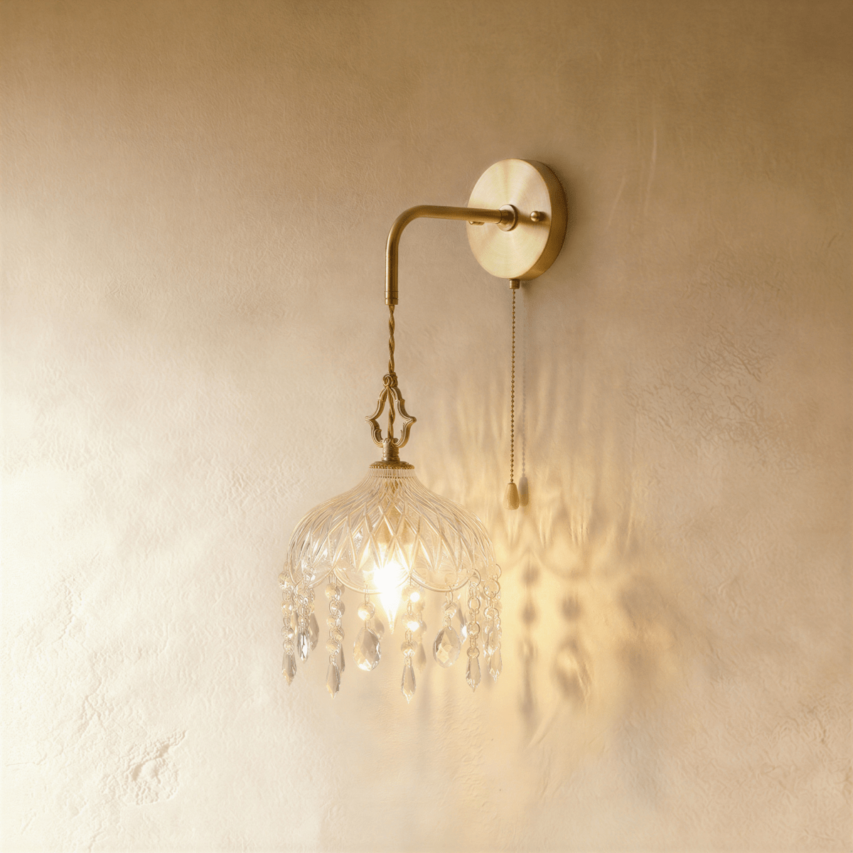 Alshamal Glass Wall Light