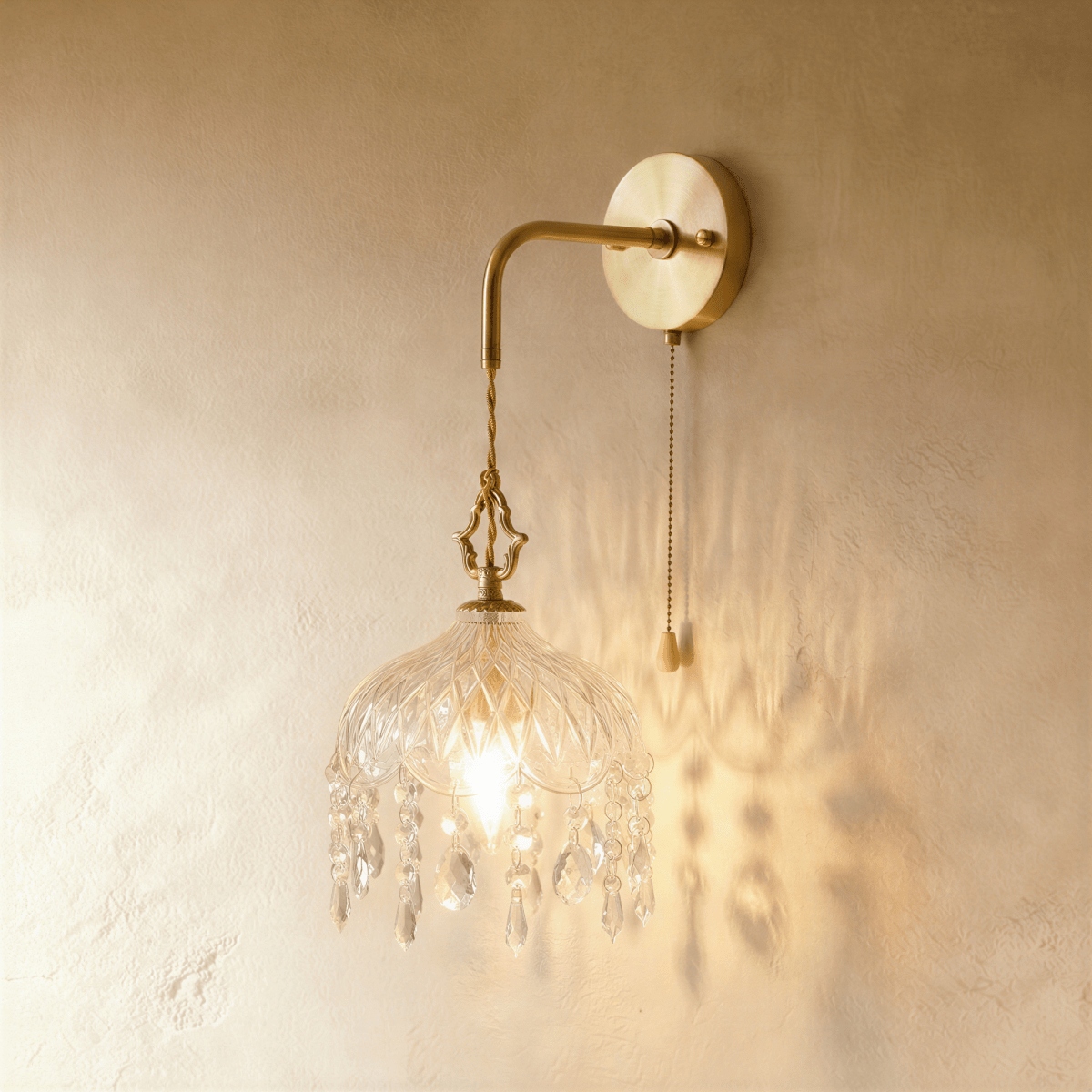 Alshamal Glass Wall Light