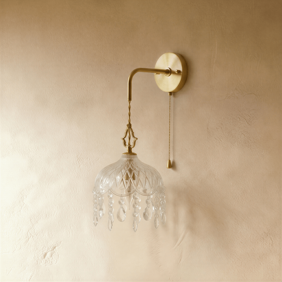Alshamal Glass Wall Light