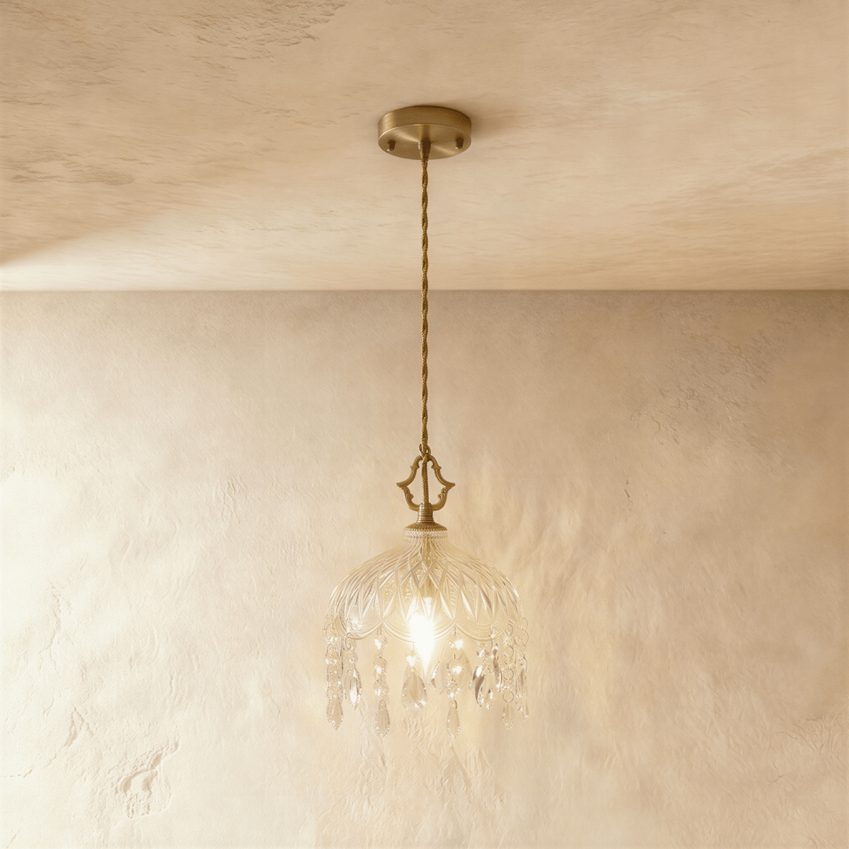 Alshamal Glass Wall Light