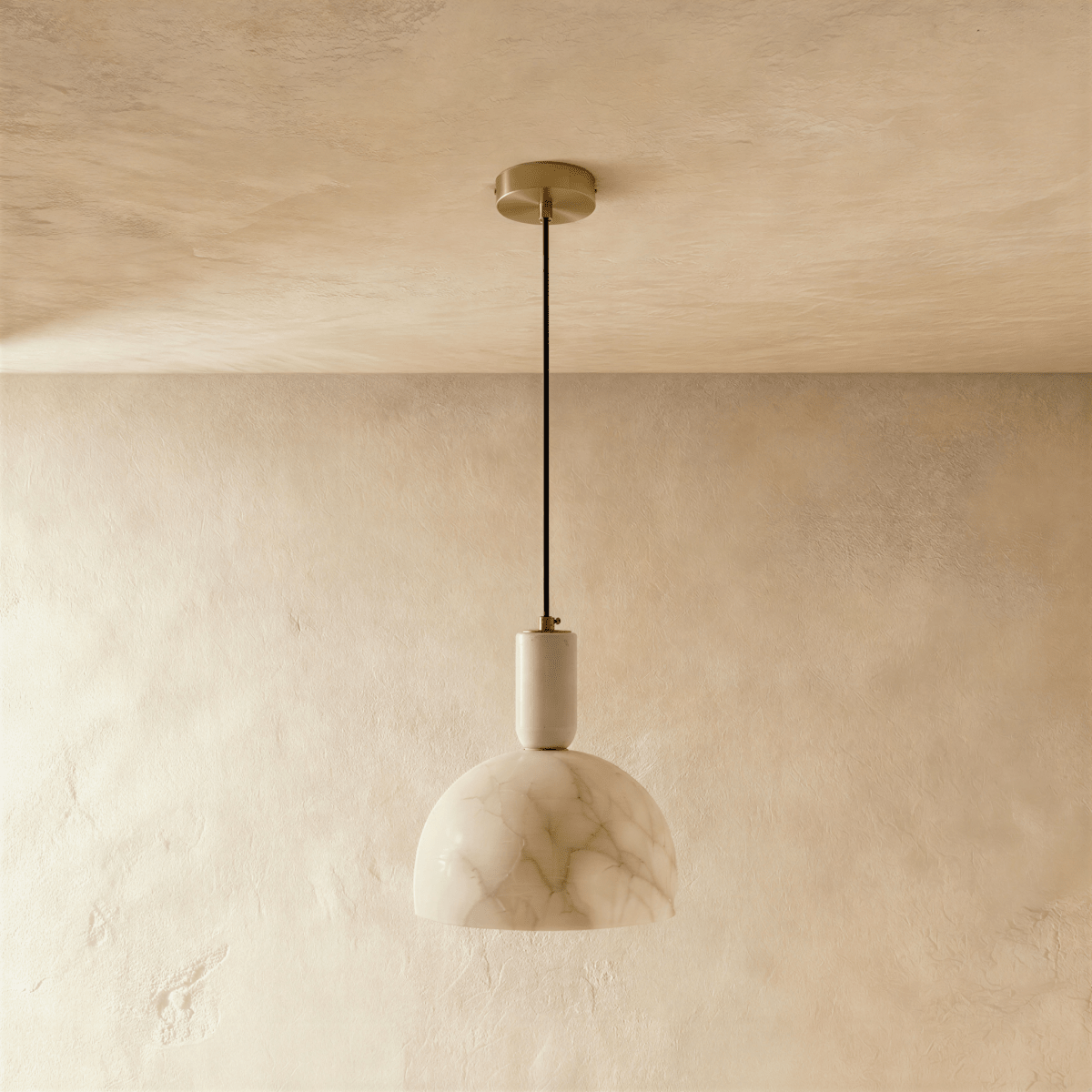 Altus Alabaster Pendant Light