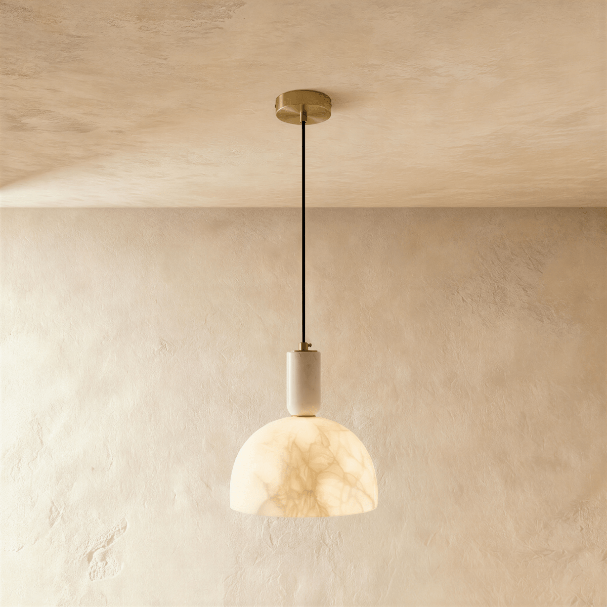 Altus Alabaster Pendant Light