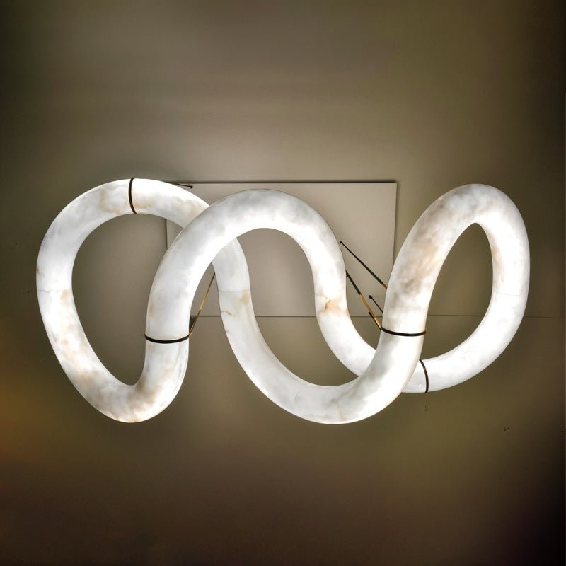 Ametris Alabaster Chandelier Light