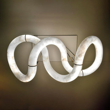 Ametris Alabaster Chandelier Light