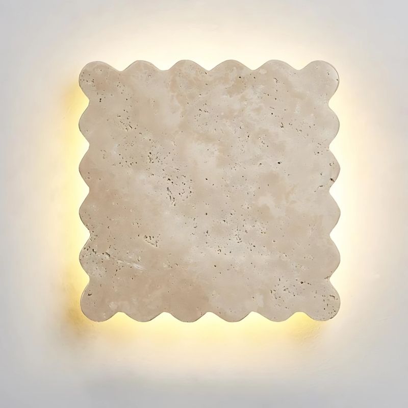 Amon Travertine Wall Lamp