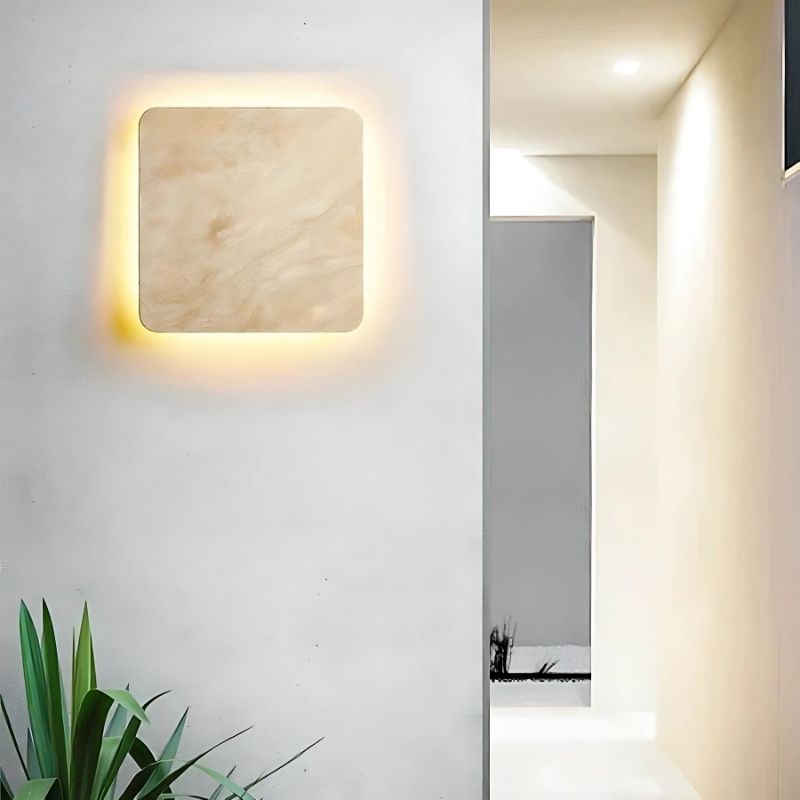 Amon Travertine Wall Lamp