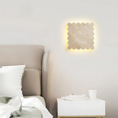 Amon Travertine Wall Lamp