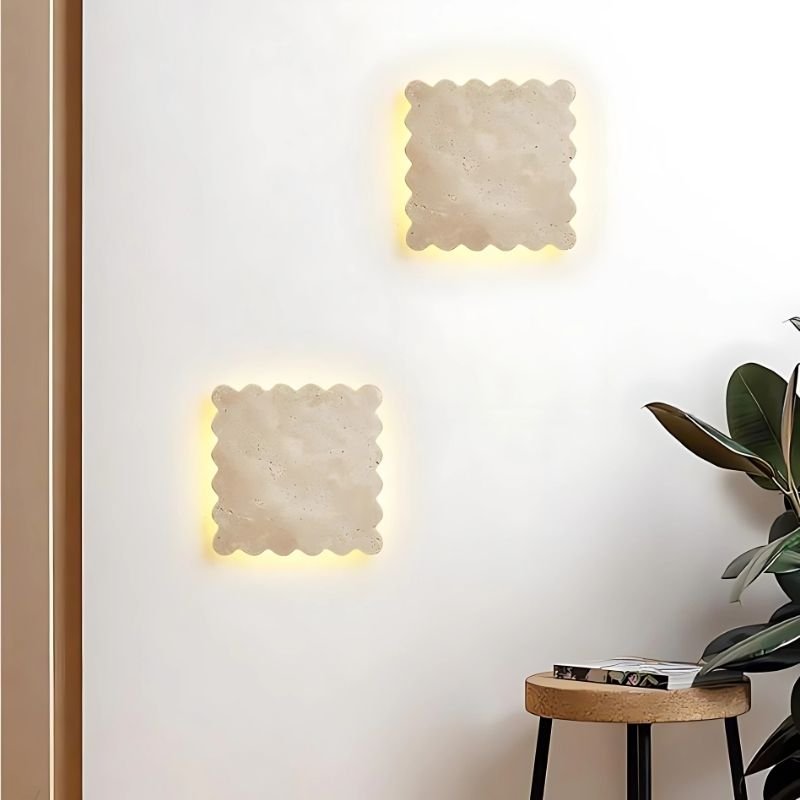 Amon Travertine Wall Lamp