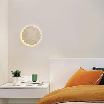 Amon Travertine Wall Lamp