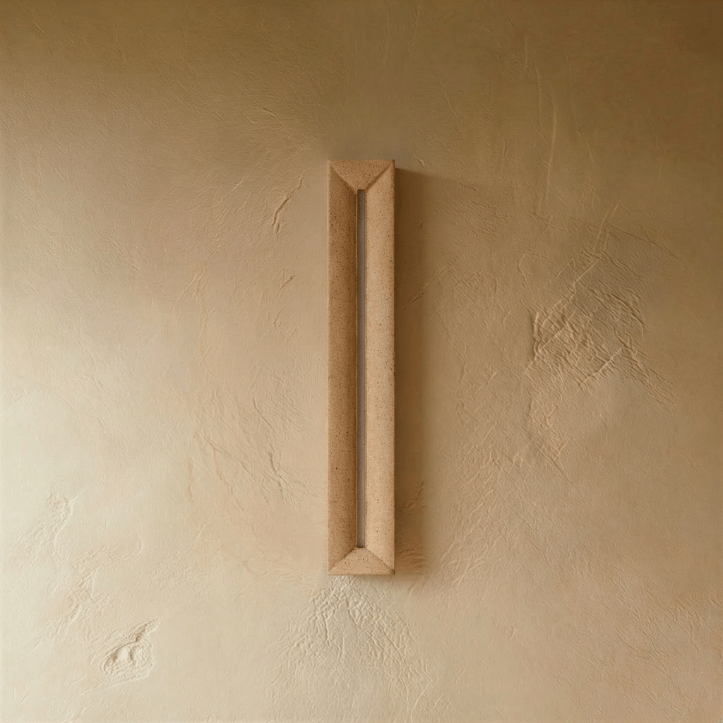 Apsu Travertine Wall Lamp
