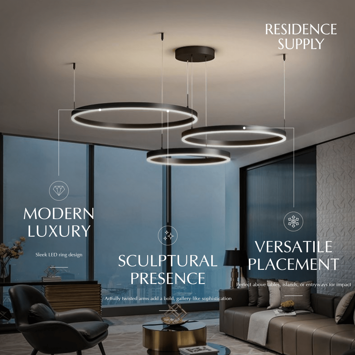 Ocula Chandelier