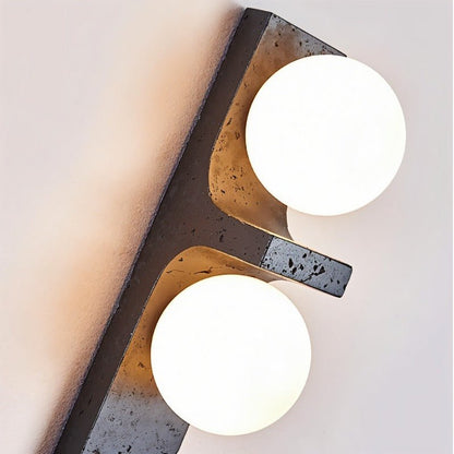 Aryil Travertine Wall Lamp