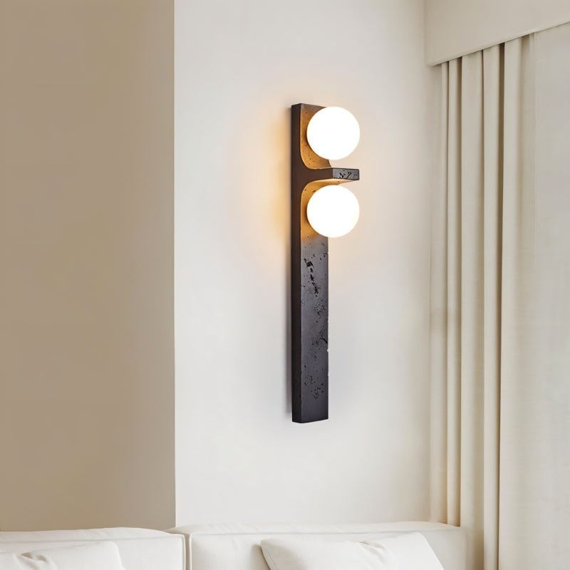 Aryil Travertine Wall Lamp