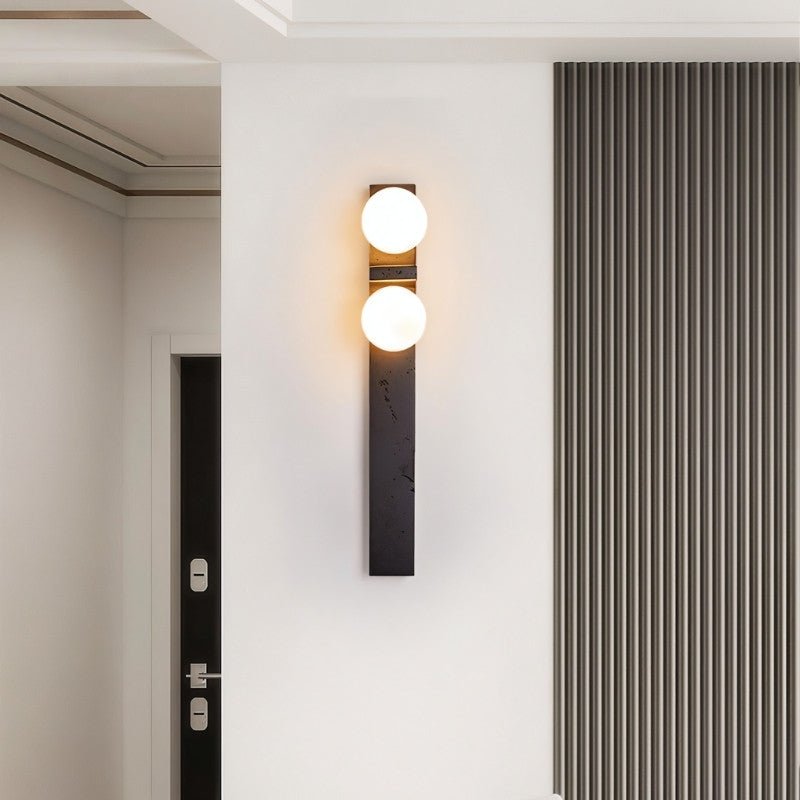 Aryil Travertine Wall Lamp