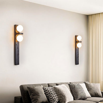 Aryil Travertine Wall Lamp