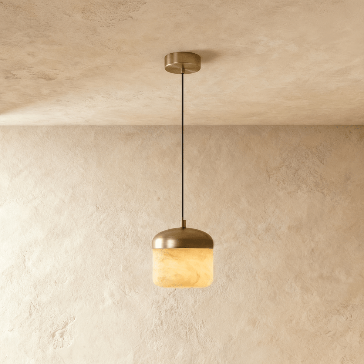 Asta Alabaster Pendant Light