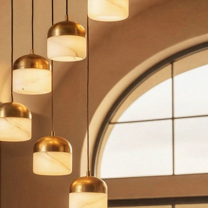 Asta Alabaster Pendant Light