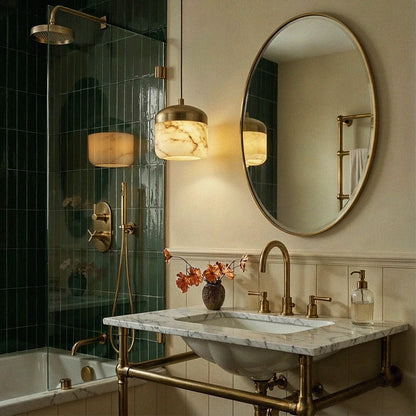 Asta Alabaster Pendant Light