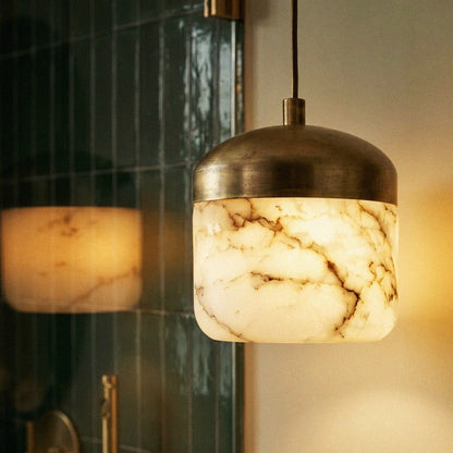 Asta Alabaster Pendant Light