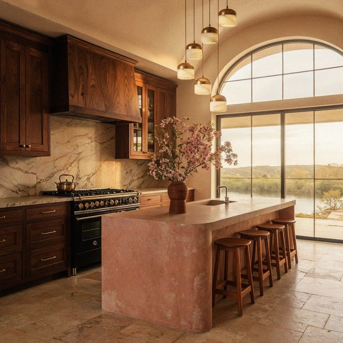 Asta Alabaster Pendant Light