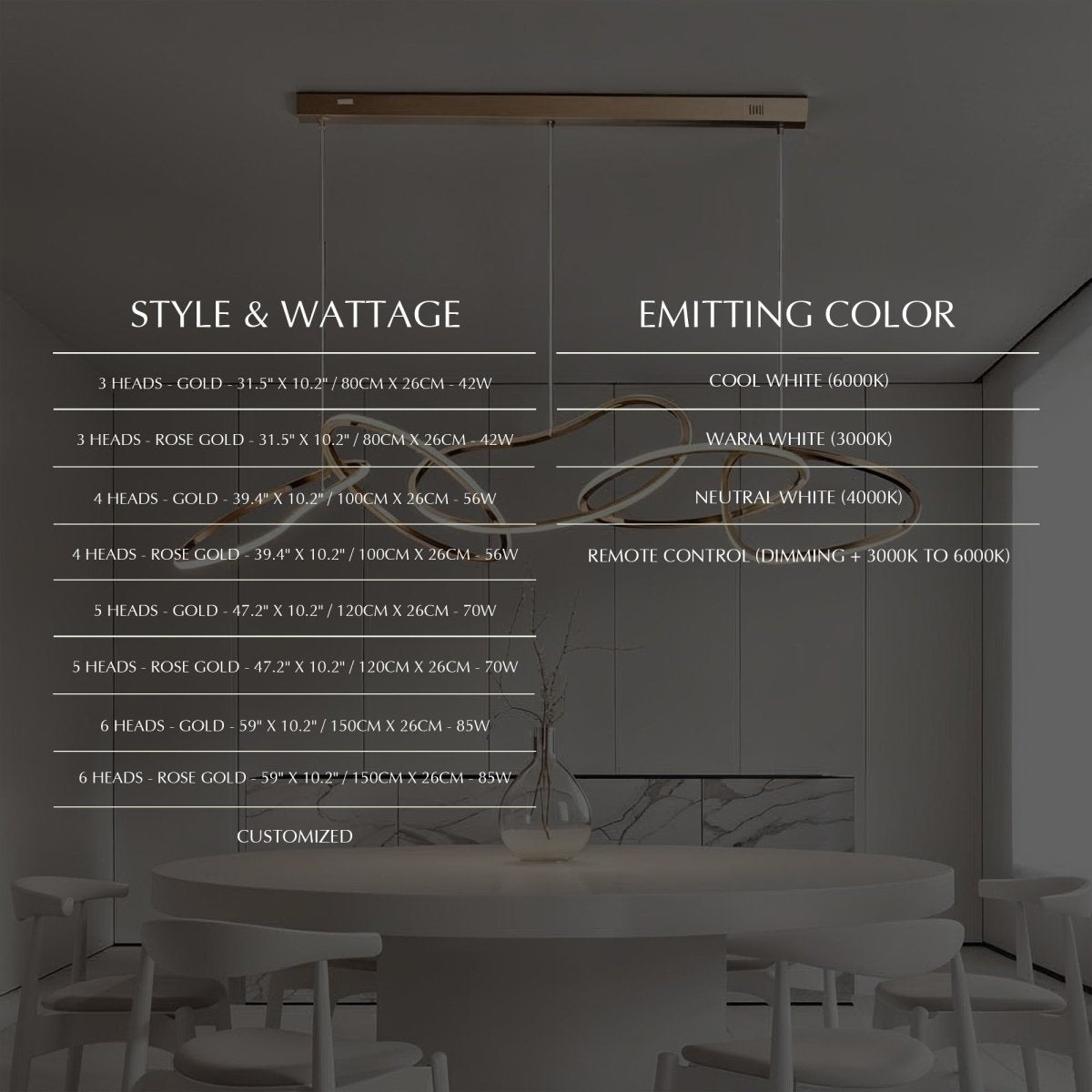 Astratta Chandelier