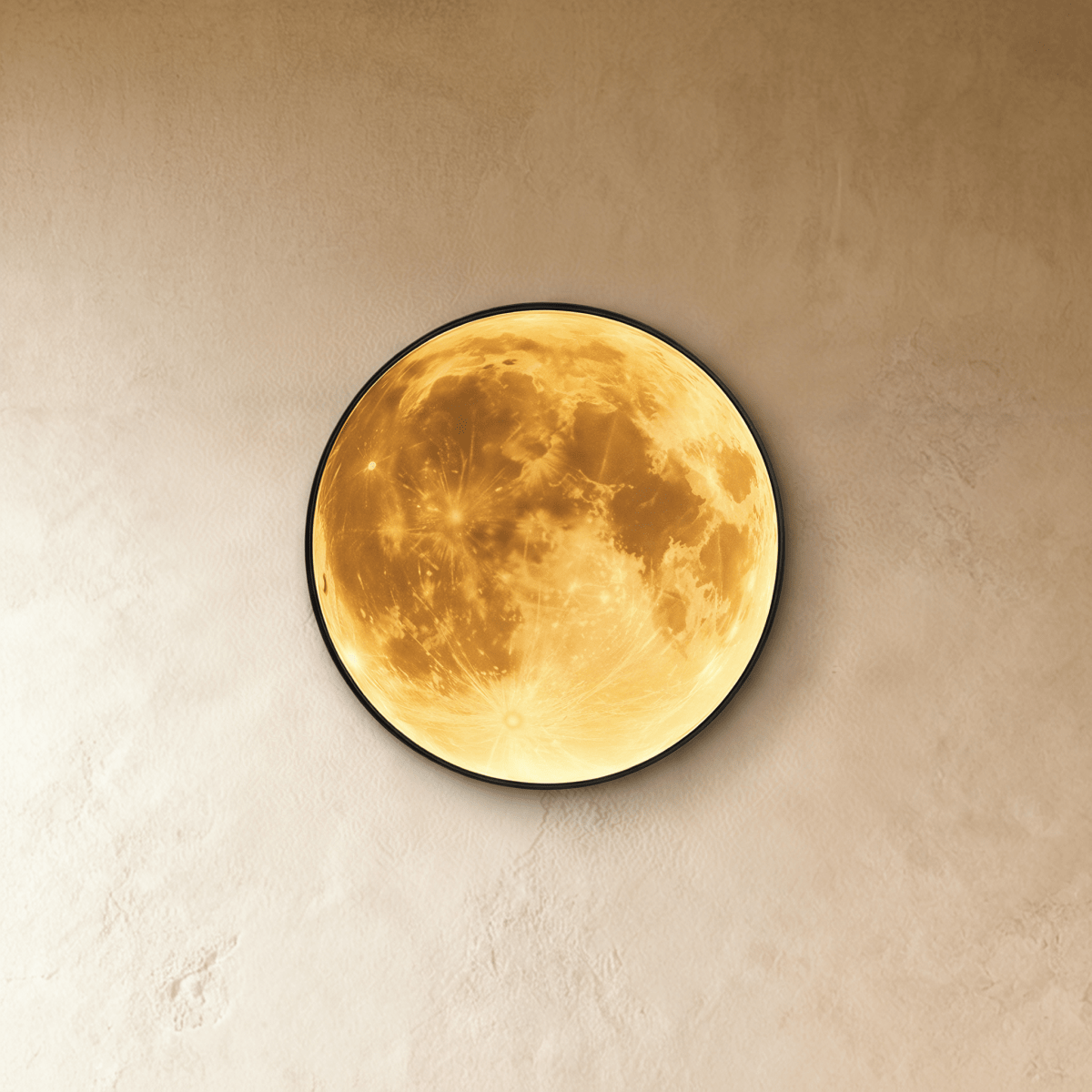 Astro Moon Wall Lamp Illuminated Art