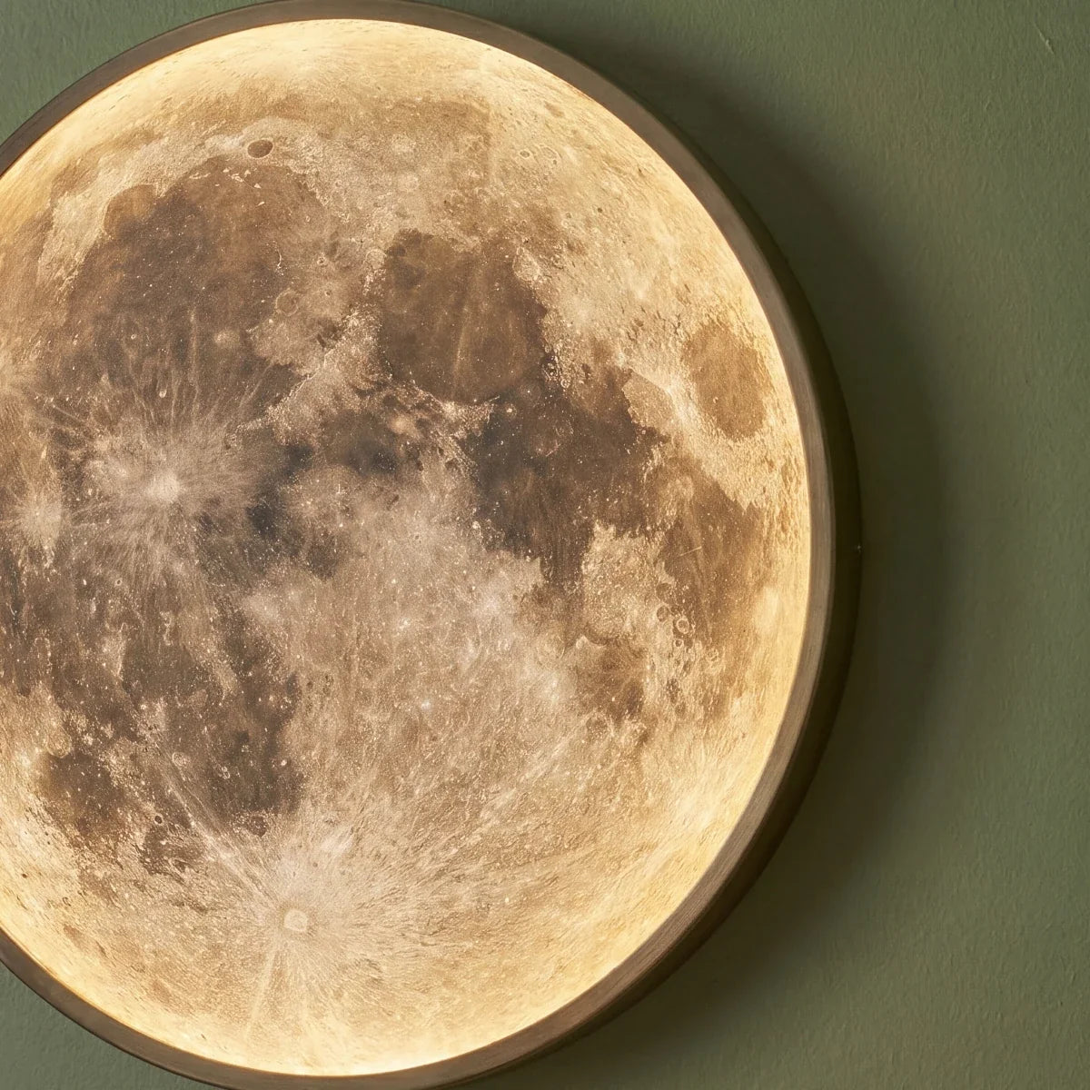 Astro Moon Wall Lamp Illuminated Art